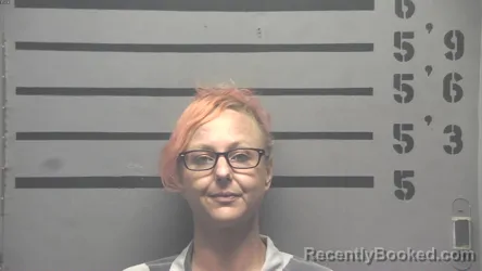 Mugshot of Kristen Michelle Smith booked in Hopkins County, Kentucky on August 17, 2026