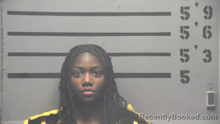 Mugshot of Tyyera Megan Tersea Smith booked in Hopkins County, Kentucky on October 26, 2026