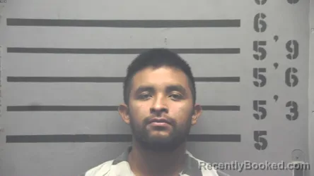 Mugshot of Uziel Santos-Rios booked in Hopkins County, Kentucky on August 30, 2026
