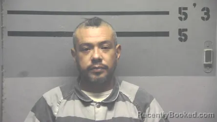 Mugshot of Lorenzo Tellez booked in Hopkins County, Kentucky on October 24, 2026