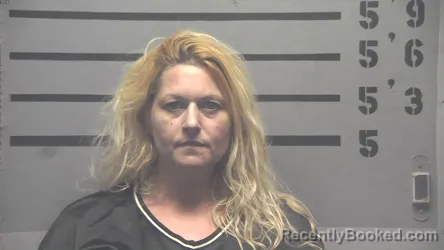 Mugshot of Misti Dawn Titus booked in Hopkins County, Kentucky on August 29, 2026