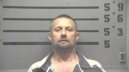 Mugshot of David Lee Wright booked in Hopkins County, Kentucky on August 31, 2026