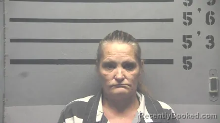Mugshot of Margie Nel Ward booked in Hopkins County, Kentucky on September 12, 2026