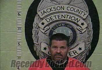 Booking photo from Jackson County, Kentucky