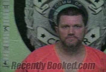 Booking photo from Jackson County, Kentucky