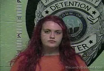 Mugshot of JANE DOE booked in Jackson County, Kentucky on April 3, 2026