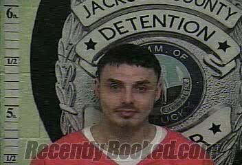Booking photo from Jackson County, Kentucky
