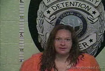 Mugshot of KATIE MARIE BOWDEN booked in Jackson County, Kentucky on July 30, 2026