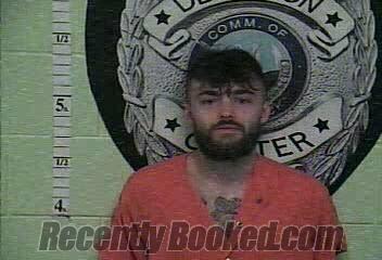 Booking photo from Jackson County, Kentucky