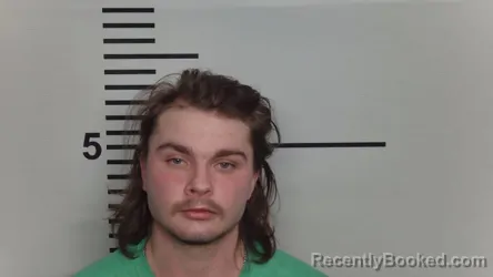 Mugshot of JARED ALAN O'SHEA booked in Jefferson County, Kentucky on March 18, 2026