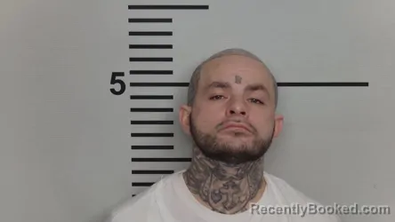 Mugshot of TYLER L MORGAN booked in Jefferson County, Kentucky on March 19, 2026