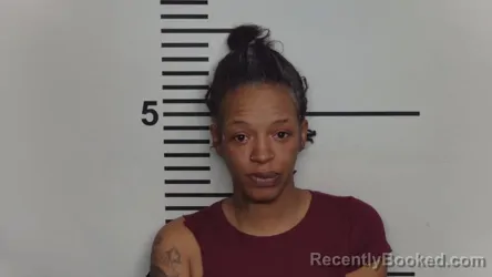 Mugshot of AYZIA N EDWARDS booked in Jefferson County, Kentucky on March 21, 2026