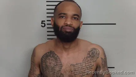 Mugshot of RICCO RAMON HUGHES booked in Jefferson County, Kentucky on March 28, 2026