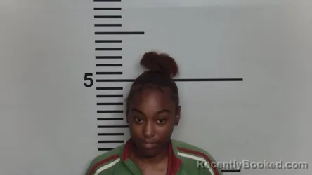 Mugshot of DANIAH RHODES booked in Jefferson County, Kentucky on June 5, 2026
