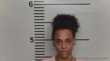 Mugshot of Krystal Chaunte Phillips booked in Jefferson County, Kentucky on July 30, 2026