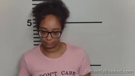 Mugshot of D'asia Savage Frazier booked in Jefferson County, Kentucky on August 3, 2026