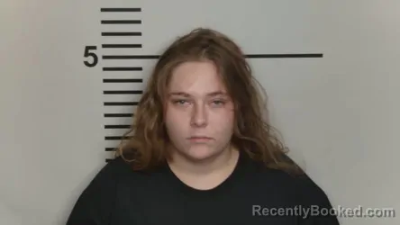 Mugshot of Savannah Jade Eickenberger booked in Jefferson County, Kentucky on August 6, 2026