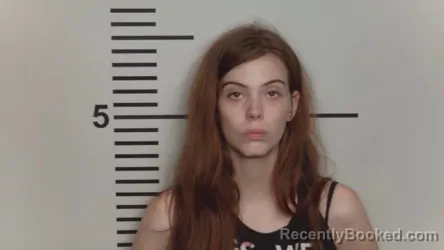 Mugshot of Georgia Hunt booked in Jefferson County, Kentucky on August 6, 2026