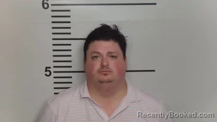 Mugshot of Cody Menard booked in Jefferson County, Kentucky on August 7, 2026
