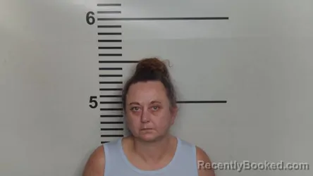 Mugshot of Tiffany M Gaines booked in Jefferson County, Kentucky on August 8, 2026