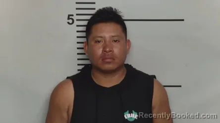 Mugshot of Jairo Adonias Vazquez Sargento booked in Jefferson County, Kentucky on August 9, 2026
