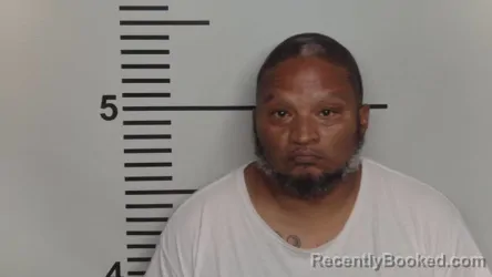 Mugshot of James Brown booked in Jefferson County, Kentucky on August 13, 2026
