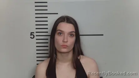 Mugshot of Savannah Purdy booked in Jefferson County, Kentucky on August 23, 2026