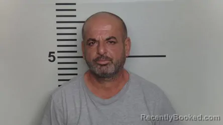 Mugshot of Firas Habeeb Shamoon booked in Jefferson County, Kentucky on August 23, 2026