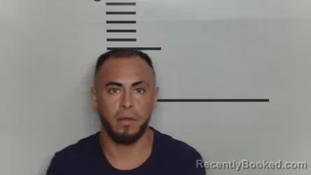 Mugshot of Omar Delgado Estrada booked in Jefferson County, Kentucky on August 25, 2026