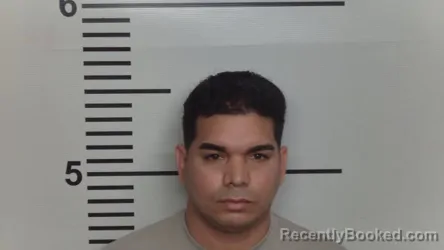 Mugshot of Reynaldo Rodriguez Sanchez booked in Jefferson County, Kentucky on August 27, 2026