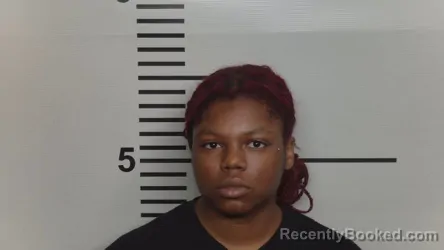 Mugshot of Arliyah Mone Alonziyah Townsend booked in Jefferson County, Kentucky on October 13, 2026