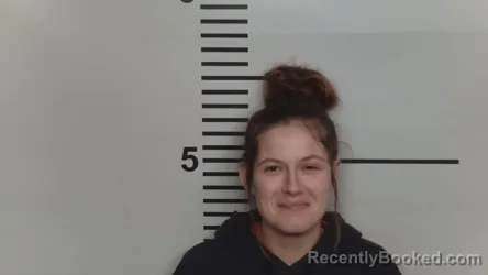 Mugshot of Harley Nicole Whitehouse booked in Jefferson County, Kentucky on October 16, 2026