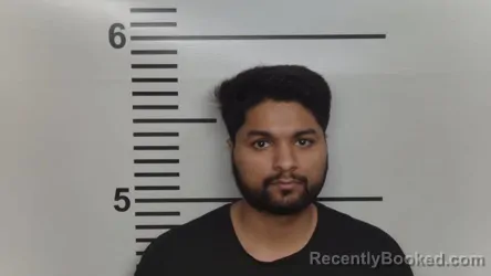 Mugshot of Vikas Patel booked in Jefferson County, Kentucky on October 22, 2026
