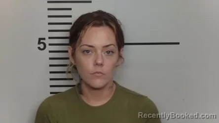 Mugshot of Morganne Renee Bowles booked in Jefferson County, Kentucky on October 23, 2026