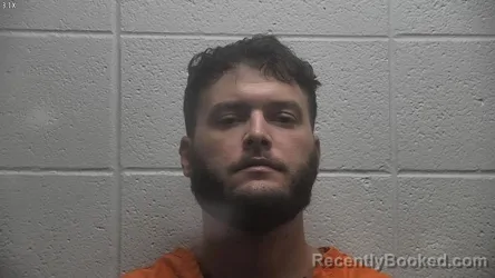 Mugshot of Austin Cole Brasfield booked in Jessamine County, Kentucky on August 27, 2026