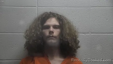 Mugshot of AIDAN WILLIAM CALDWELL booked in Jessamine County, Kentucky on June 28, 2026