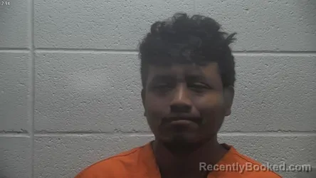Mugshot of Alejandro Chilel Paz booked in Jessamine County, Kentucky on October 24, 2026