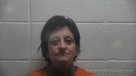 Mugshot of Amy Manges booked in Jessamine County, Kentucky on August 28, 2026