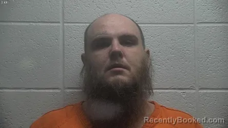 Mugshot of Brandon Wayne Hoskins booked in Jessamine County, Kentucky on October 2, 2026