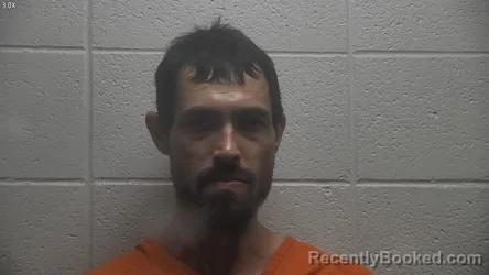 Mugshot of BRANDON FLOYD RHODUS booked in Jessamine County, Kentucky on April 25, 2026