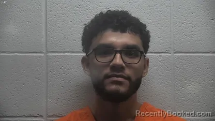 Mugshot of Christopher Alonso booked in Jessamine County, Kentucky on September 27, 2026