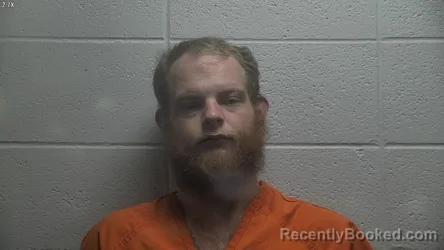 Mugshot of Corey Allen Mynheer booked in Jessamine County, Kentucky on August 29, 2026