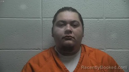 Mugshot of Christian Douglas Perez booked in Jessamine County, Kentucky on August 23, 2026