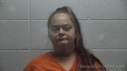 Mugshot of Christine Megan Smith booked in Jessamine County, Kentucky on September 28, 2026