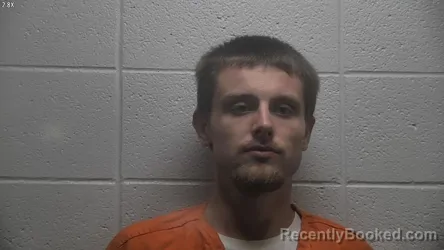 Mugshot of Cameron Whitaker booked in Jessamine County, Kentucky on August 11, 2026