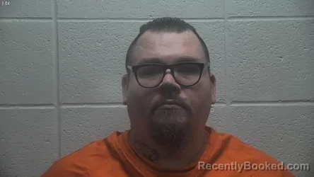 Mugshot of DUSTY GILBERT booked in Jessamine County, Kentucky on March 9, 2026