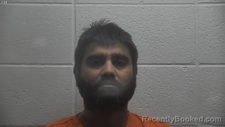Mugshot of DEVANGBHAI A PATEL booked in Jessamine County, Kentucky on July 22, 2026