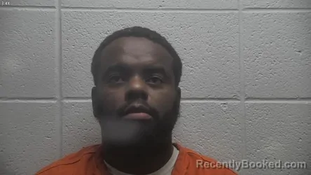 Mugshot of Darnell Rhodes booked in Jessamine County, Kentucky on September 26, 2026