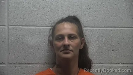 Mugshot of Danielle Brook Smallwood booked in Jessamine County, Kentucky on August 27, 2026