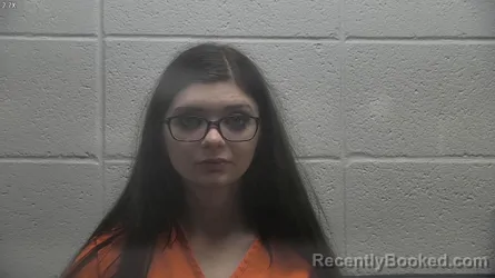Mugshot of Emma A Kneisley booked in Jessamine County, Kentucky on August 23, 2026